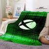 X-BOX LOGO printing blanket Flange Warm and beautiful blanket soft comfort bed blanket Home travel blanket birthday gift
