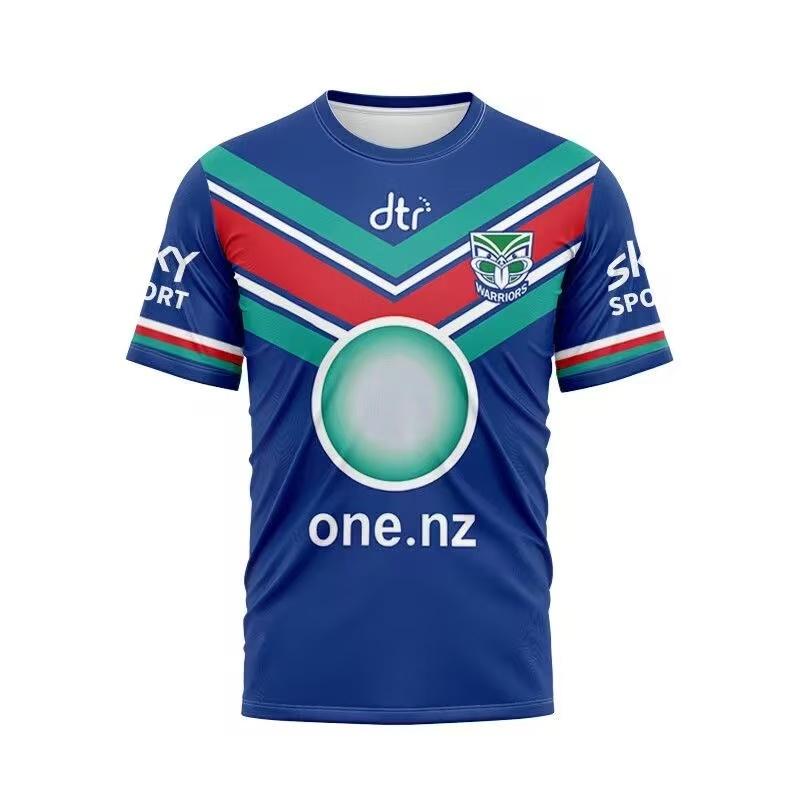 

Summer New Rugby Series Picture Summer NRL League Warriors Jersey 3D Printed Men s T-shirt FamilyMatching Outdoor Street Tops 6XL
