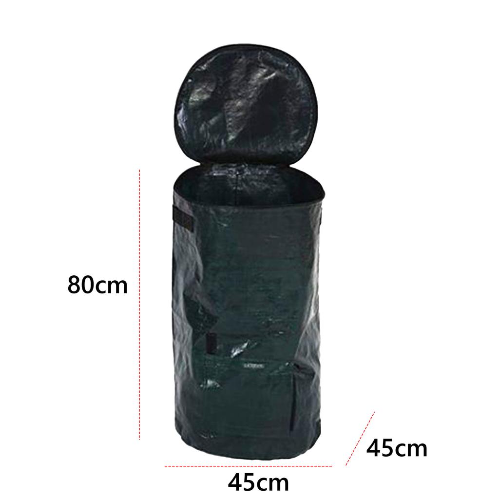 Garden Compost Bin Bag Reusable Organic Fertilizer Fermented Bag Probiotic Leaf Fermentation Bag for Fruit Kitchen Waste Grower