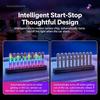 Sound Activated RGB Ambient Light Dynamic Gradient LED Strip for Car Interior Home Party Room Decor