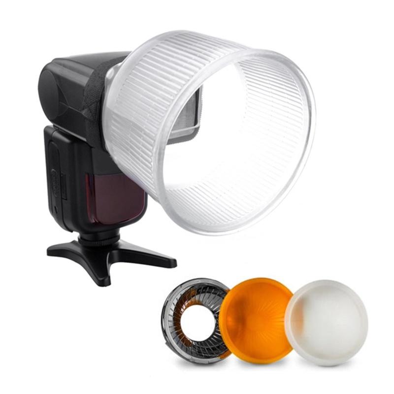 Σετ Καθολικών Καλυμμάτων Διάχυσης Φλας Lambency Λευκού Νέφους για Φλας Speedlite
