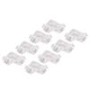 8 Stück 8mm Streifenlicht-Verbinder Transparent COB LED-Verbinder Für COB LED-Streifenlicht