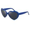 Heart Effect Night Glasses - Trendy Peach Heart Sunglasses for Women Inspired by Douyin Influencers