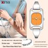 OFNS Elegant Women's Quartz Watch: Alloy, Waterproof, High-End Design, No Second Hand