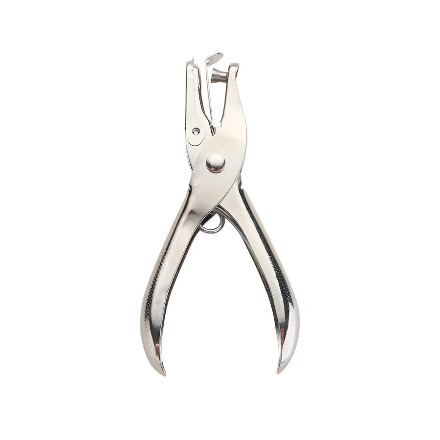 Office supplies metal hole punch manual hole punch student stationery paper card small round hole flipbook document binding