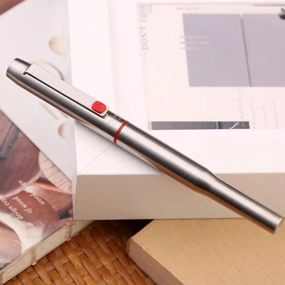 MAJOHN B25 Metall-Füllfederhalter F-Feder Füllfederhalter Pik-Kriegsgott Füllfederhalter Geschenk für Schüler