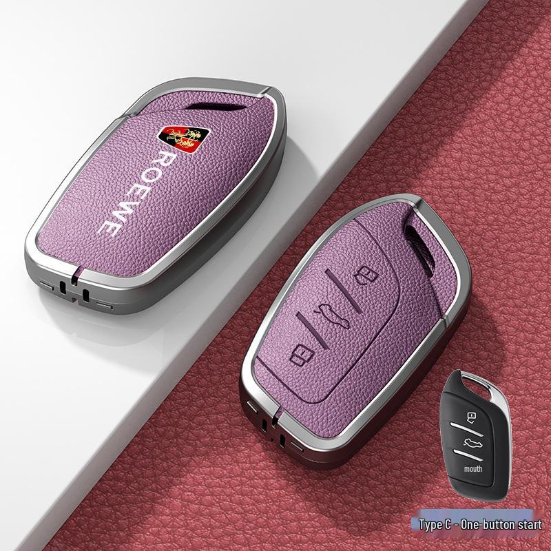 Fit for Roewe RX5 16-20, i6, RX8, RX3, EI5 Metal Key Cover