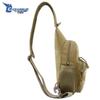 Men's Outdoor Multifunctional Crossbody Chest Bag with Water Bottle Holder - Ideal for Travel, Sports, and Mountaineering