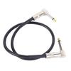 Guitar Patch Cable 6.35mm Plug Right Angle Anti Interference Reduce Noise Flexible Guitar Effect Pedal Cord