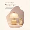 Luxury Cream Style Bedside Table Lamp - Creative Night Light for Bedroom Atmosphere