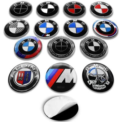 4Stk 56mm 60mm 65mm Auto Styling Radmitte Nabenkappen Aufkleber Emblem Für M E90 E91 E92 E93 E60 E61 F10 F07 Zubehör