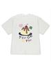 New 2026 Lady Fashion Pudding Printed Womens Tshirt Japanese Unisex Round Neck Comfortable Plus Size Top Casual Homewear