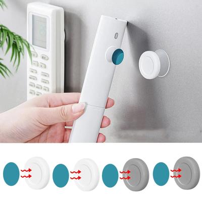 2 paia di ganci magnetici resistenti da parete per frigorifero, adesivi, telecomando, organizer per la casa