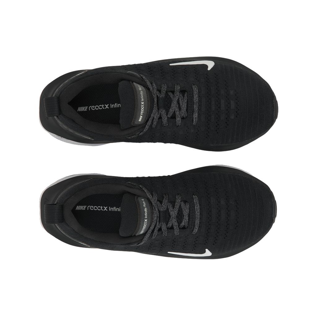 Nike ReactX Infinity Run 4 Black White Women Sneakers Dark-Grey DR2670-001