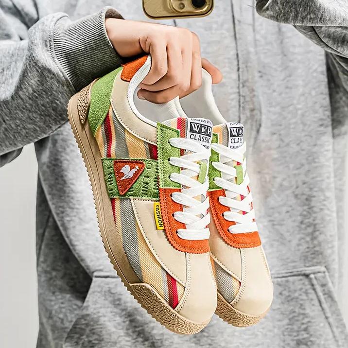 

Casual Men s Shoes, Trendy Shoes 39-44, White, Black, Red, Blue, Green, Orange 41 помаранчевий