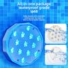 Submersible LED Pool Light 2 Pack Rechargeable IP68 Waterproof 16 Color Remote Underwater Lamp for Tub Vase Party