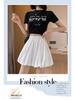 Women's 2024 Autumn Wide-Leg Elastic Waist Bloomers - Slim, Loose, Pumpkin Casual Shorts