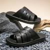 Fashion High Quality Summer Slippers For Women Beach Sandals Bathroom Non-Slip Slides Men Women Slippers Indoor House Shoes Female