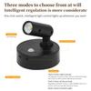 Motion Sensor LED Night Light RGB Rechargeable Wall Lamp Magnetic Spotlight Touch Dimmable Bedroom Bedside Lamps Room Decoration