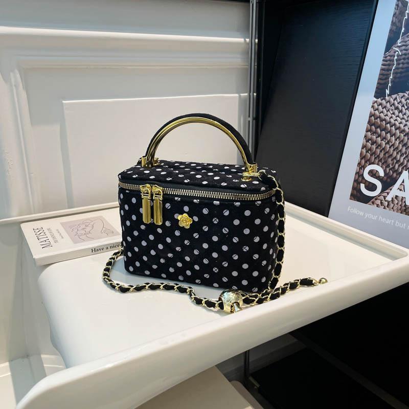 New Simple Chain Small Square Bag Women's Bag Fashion Diamond Box Bag Chain Single Shoulder Messenger Bag Handbag