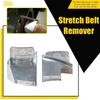 2pc Professional Ribbed Drive Belt Remover Installer Tool Set Zinc Alloy Stretch Aux Belt Replacement Car Truck Repair Accessory