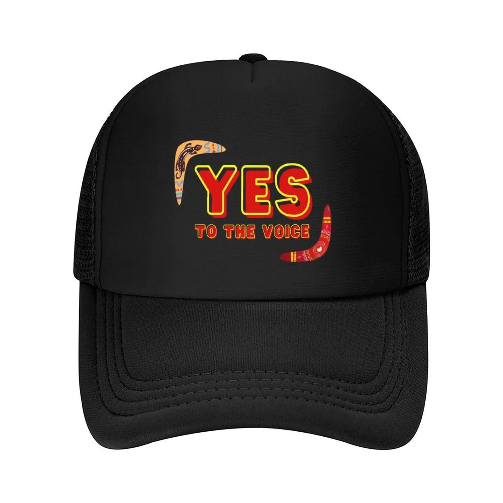 Vote Yes To The Voice Baseball Cap custom caps hats on offer cute summer hat Elegant Womens Hats Unisexs