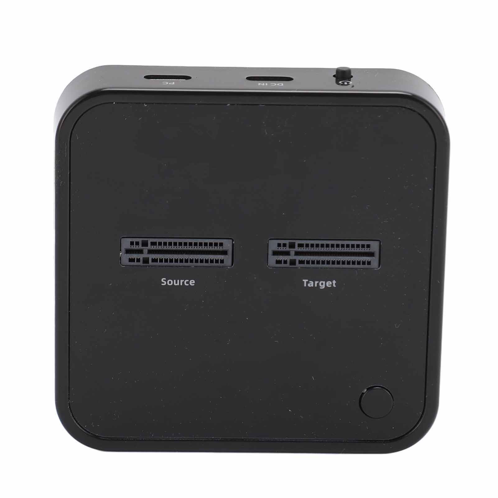 

M.2 NVMe Duplicator Dual Bay 10Gbps Offline Clone USB C M.2 NVMe SSD Док-станция для NVMe PCIe US Plug