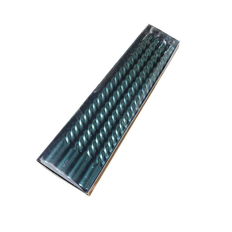 Thread Candle Western Food Romantic Wedding Spiral Long Candle Without Christmas Birthday Pole Candlestick European Style Candle