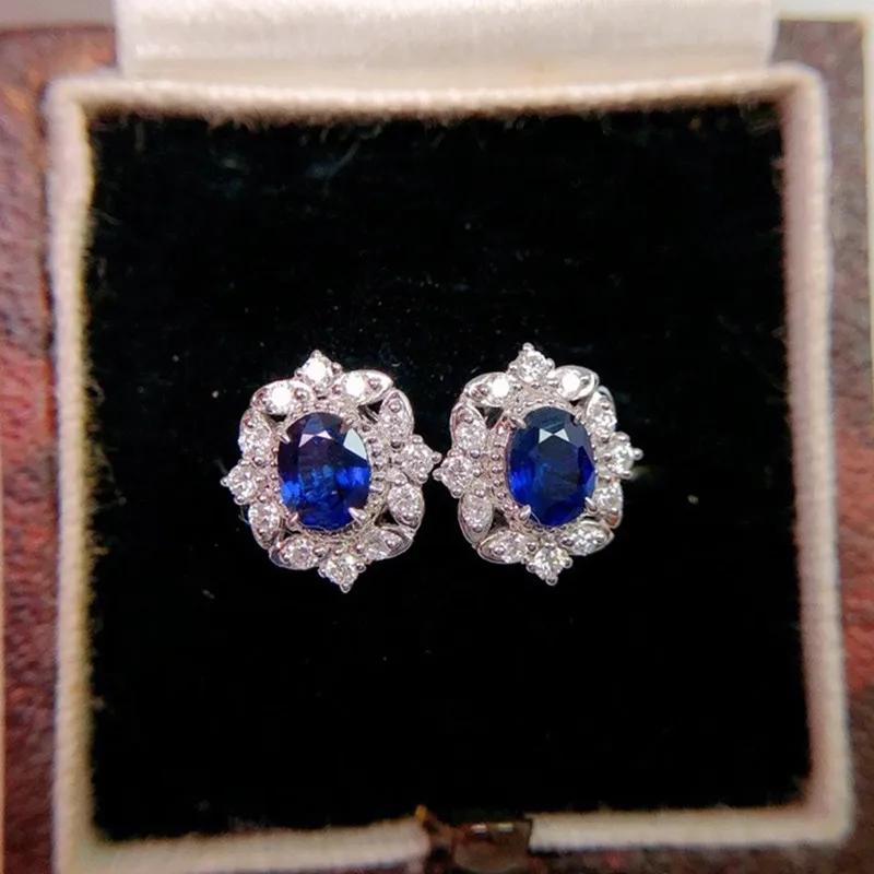 CAOSHI Brilliant Cubic Zirconia Jewelry Gorgeous Women Stud Earrings Classic Bridal Wedding Ear Accessories for Daily Wearable