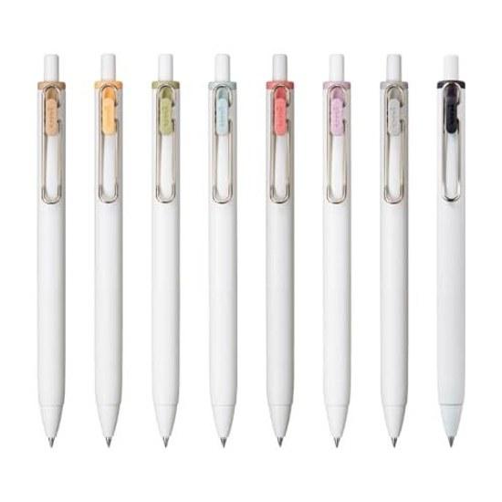 Mitsubishi Pencil Gel Ballpoint Pen Uni-ball One 0.38 Fika Color 8 Set UMNS38FC8C