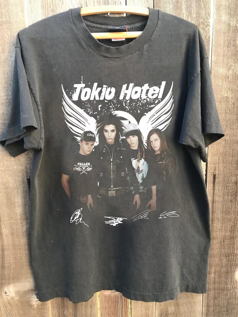 Tokio Retro Graphic T-Shirt Tokio  Hotel Graphic Unisex Gift AN67695 L