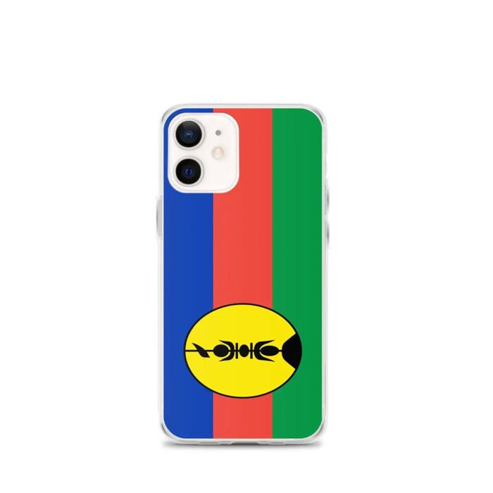 Coque Télephone Drapeaux de la Nouvelle-Calédonie - iPhone 12 mini