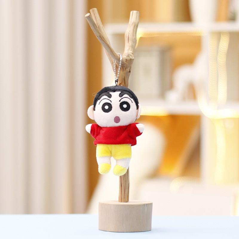 Chan Crayon Shin Plush Keychain Dolls Pendant Cartoon Bag Gifts Decorations