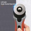 45mm Patchwork Roller Wheel Round Knife Tailor Cutter Rolling Cutter Safety Slide