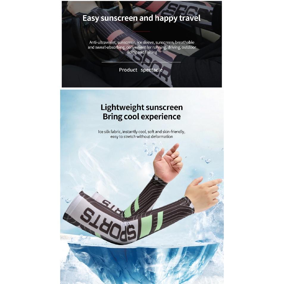 Sunscreen Sunscreen Sleeve Arm Cool Uv Protection Ice Sleeve Riding Driving Gloves Outdoor Sun Uv Protection Long