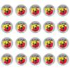 2/5/10Pcs 14mm Car Key Sticker Logo 3D Metal Emblem Car Accessories for FIAT Abbas 500 Grande Stilo Freemont Punto Astra Bravo Ducato