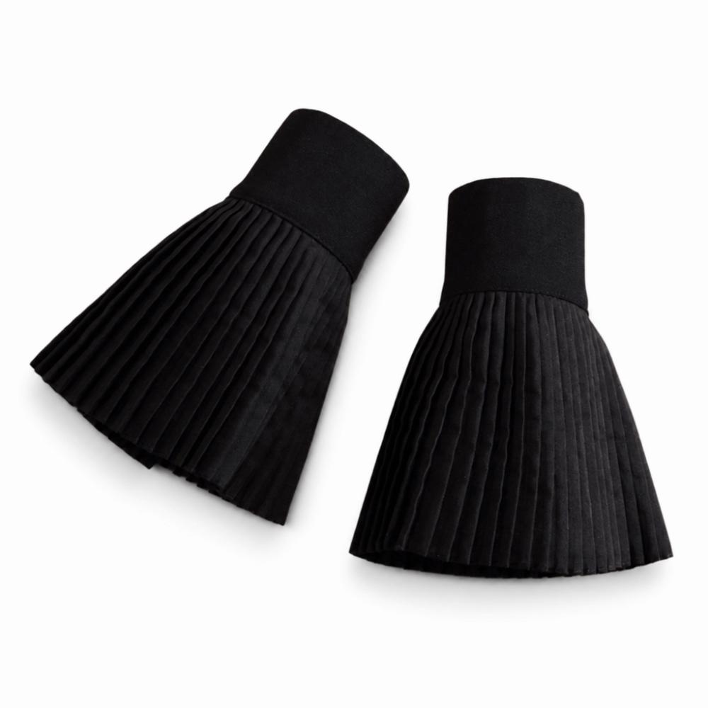 Chiffon Detachable Cuffs Ruffles Pleated False Cuffs Lace Fake Sleeves Cuff Lolita Matching