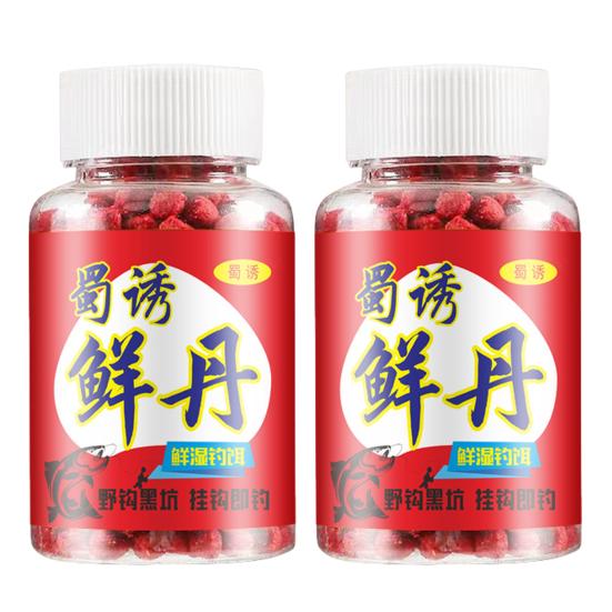 1/2/3 flasker Fiske Duftende lokkepartikkel Langvarig smak Karpebass Fiskekrok Agnball Ferskvannsaltvann Universalfisketilbehør