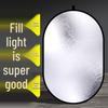 Portable Foldable Beauty Photo Reflector Board for Live Streaming, Indoor, Outdoor, Travel & Camping