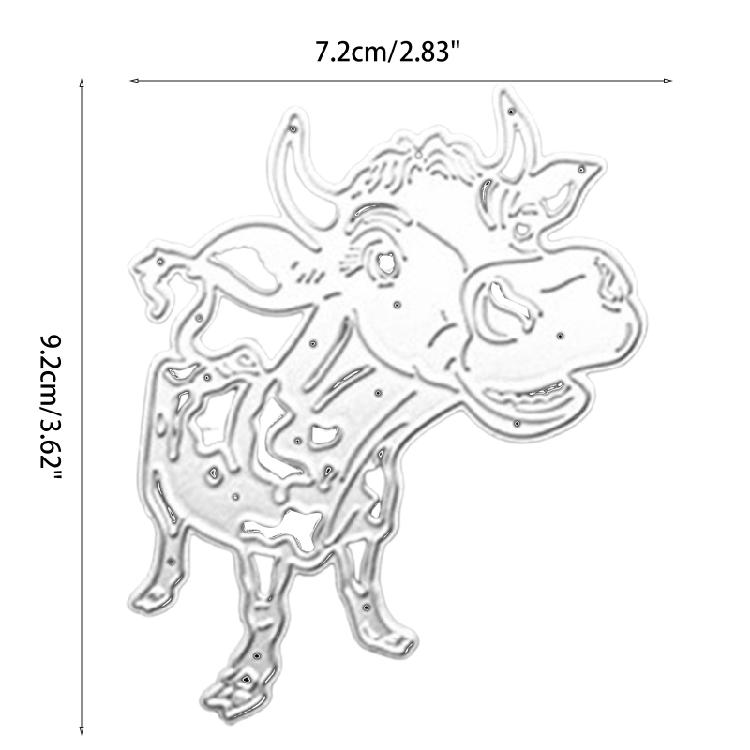 Cattle Metal Cutting Dies DIY Stamps Crafts Embossing Scrapbooking Photo Album