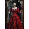 Dark Fantasy Romantic Gothic Vampire Queen Horror Blood Poster Print Wall Art Pictures Canvas Painting Living Room Home Decor