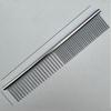 1pc Pet Metal Straightening Comb, Pet Grooming Detangling Brush, Dog Brush, Cat Brush, Electroplated Wide-Tooth Comb