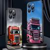 S-Scania TruxES  Phone Case For iPhone 16 16e 15 14 13 12 11 Plus Mini Pro Max Soft Black Shockproof Cover