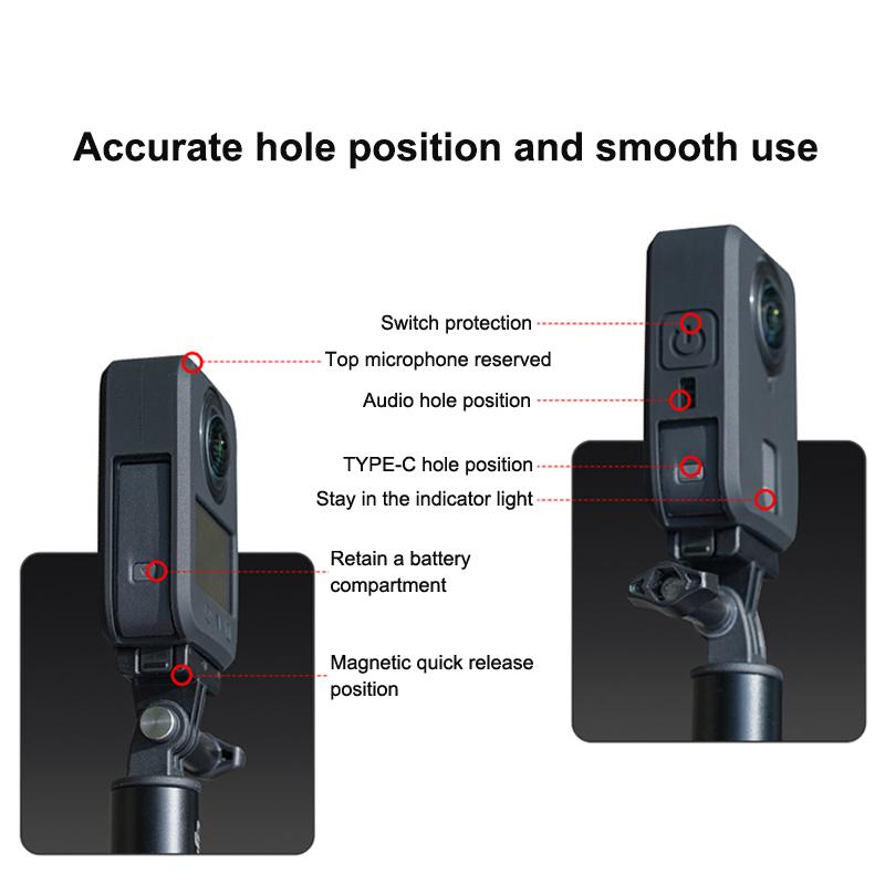 Suitable For Osmo 360 Body Silicone Protective Cover Safety Protective Cover Scratch And Drop Resistant