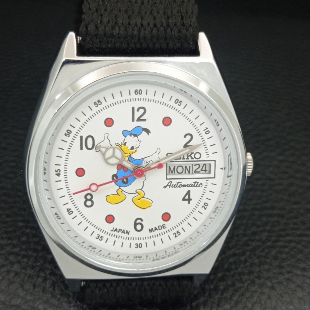 REFURBISHED SEIKO AUTOMATIC 6309A VINTAGE JAPAN MENS WHITE DIAL WATCH a442994-1