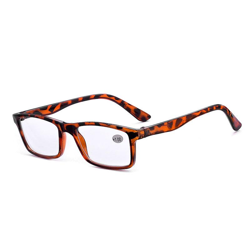 1Pc Portable Reading Glasses +1.0 To +4.0 Unisex Ultralight PC Frames Presbyopic Glasses Vision Care High-definition Eyeglasses