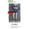 6668 leather women's shoes spring and autumn new muffin thick-soled inner height-increasing sports and leisure shoes