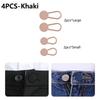 Detachable Pants Waist Extender Button Flexible Jeans Waistband Expander Buckle Clothing Sewing Accessory