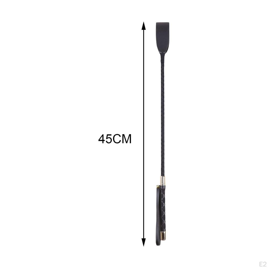 Elegant Leather Riding Crop for Role-Playing And Training