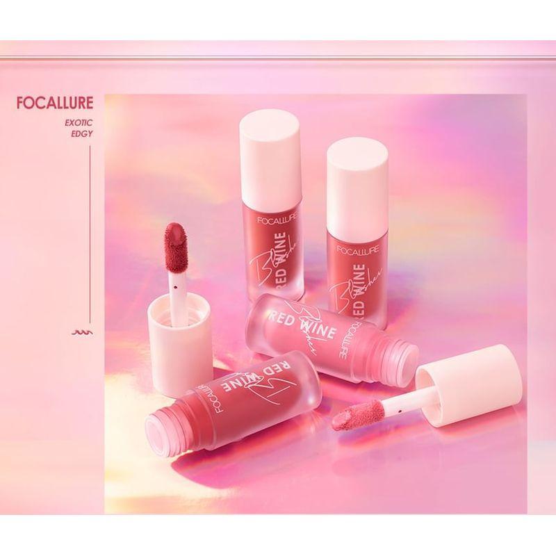 FOCALLURE - HANGOVER Red Wine Blusher - 4 Colors